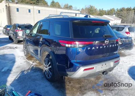 2022 Nissan Pathfinder Platinum 4Wd from USA, damaged, VIN 5N1DR3DK2NC206412